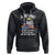 Easter Day Hoodie Cool Bunny The Hippie To The Hip Hop And You Don't Stop TS09 Black Printyourwear