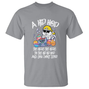 Easter Day T Shirt Cool Bunny The Hippie To The Hip Hop And You Don't Stop TS09 Sport Gray Printyourwear