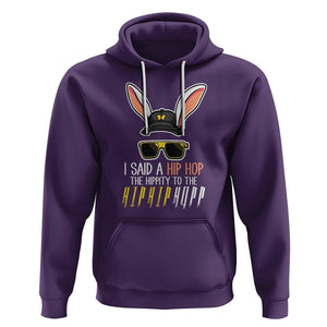 Easter Day Hoodie Bunny The Hippie To The Hip Hop TS09 Purple Printyourwear