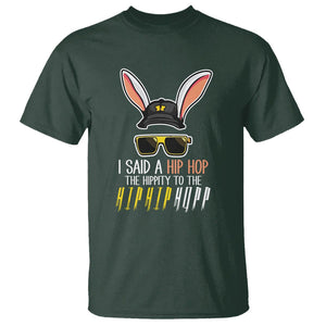 Easter Day T Shirt Bunny The Hippie To The Hip Hop TS09 Dark Forest Green Printyourwear