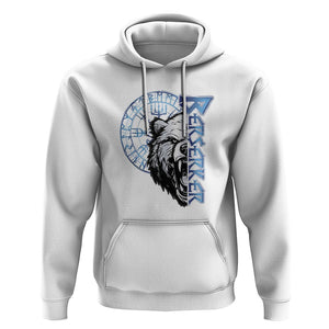 Viking Hoodie Berserk Bear Warrior Odin Norse Mythology TS09 White Printyourwear