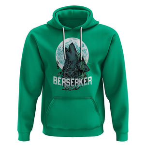 Viking Hoodie Berserk Wolf Warrior Odin Norse Mythology TS09 Irish Green Printyourwear