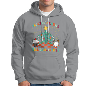 Flossing Around The Dentistree Funny Xmas Dental Hygienist Hoodie TS09 Sport Gray Printyourwear