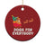 Funny Xmas Dog Christmas Ornament Dogs For Everybody Sleigh TS09 Print Your Wear