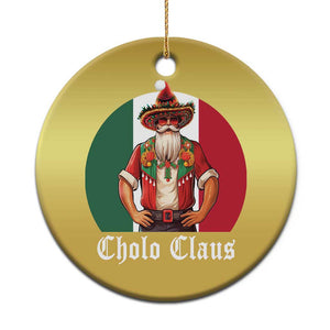 Mexico Xmas Christmas Ornament Cholo Claus Mexican Santa Sombrero Feliz Navidad TS09 Print Your Wear