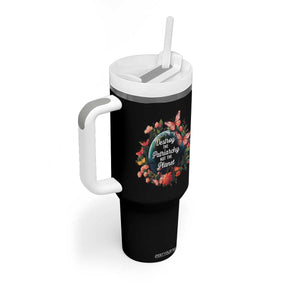 Feminist Tumbler With Handle Destroy The Patriarchy Not The Planet Smash Patriarchy Earth Day TS09 Print Your Wear