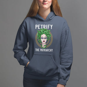 Feminist Hoodie Petrify The Patriarchy Women's Rights Feminism TS09 Navy Printyourwear