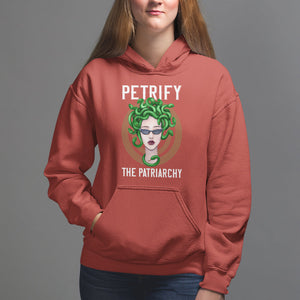 Feminist Hoodie Petrify The Patriarchy Women's Rights Feminism TS09 Red Printyourwear