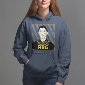 Feminist Hoodie Notorious RBG Ruth Bader Ginsburg Women's Rights TS09 Navy Printyourwear