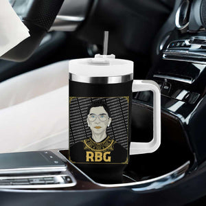 Feminist Tumbler With Handle Notorious RBG Ruth Bader Ginsburg Women's Rights TS09 Print Your Wear