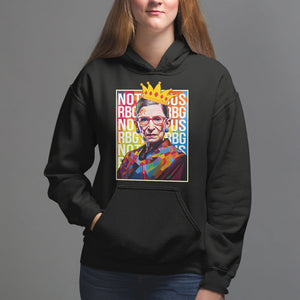 Women's Rights Hoodie Notorious RBG Ruth Bader Ginsburg Feminist TS09 Black Printyourwear