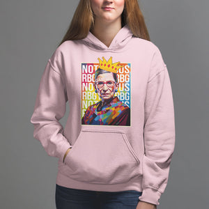 Women's Rights Hoodie Notorious RBG Ruth Bader Ginsburg Feminist TS09 Light Pink Printyourwear