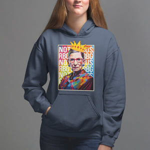 Women's Rights Hoodie Notorious RBG Ruth Bader Ginsburg Feminist TS09 Navy Printyourwear