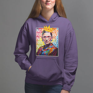 Women's Rights Hoodie Notorious RBG Ruth Bader Ginsburg Feminist TS09 Purple Printyourwear