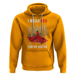 MMIW Hoodie I Wear Red For My Sister Native American TS09 Gold Printyourwear