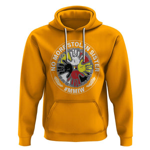 MMIW Hoodie No More Stolen Sisters Stop Missing Murdered Indigenous Women Girl TS09 Gold Printyourwear