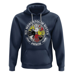 MMIW Hoodie No More Stolen Sisters Stop Missing Murdered Indigenous Women Girl TS09 Navy Printyourwear