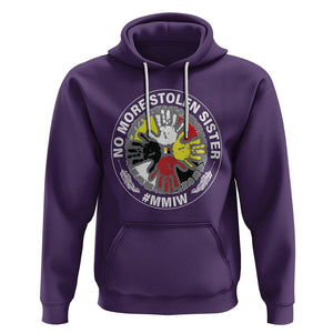 MMIW Hoodie No More Stolen Sisters Stop Missing Murdered Indigenous Women Girl TS09 Purple Printyourwear