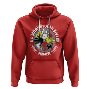 MMIW Hoodie No More Stolen Sisters Stop Missing Murdered Indigenous Women Girl TS09 Red Printyourwear