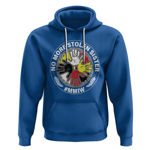 MMIW Hoodie No More Stolen Sisters Stop Missing Murdered Indigenous Women Girl TS09 Royal Blue Printyourwear