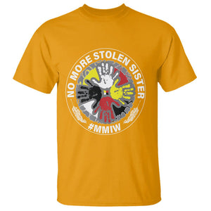 MMIW T Shirt No More Stolen Sisters Stop Missing Murdered Indigenous Women Girl TS09 Gold Printyourwear