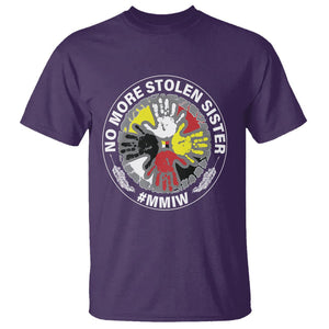 MMIW T Shirt No More Stolen Sisters Stop Missing Murdered Indigenous Women Girl TS09 Purple Printyourwear