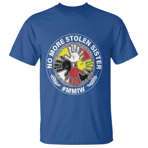 MMIW T Shirt No More Stolen Sisters Stop Missing Murdered Indigenous Women Girl TS09 Royal Blue Printyourwear