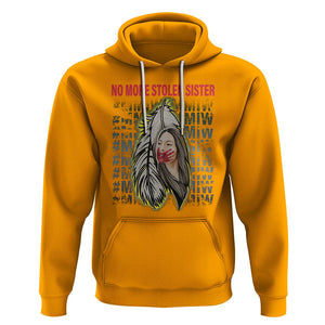 MMIW Hoodie No More Stolen Sisters Stop Missing Murdered Indigenous Women Girl TS09 Gold Printyourwear