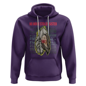 MMIW Hoodie No More Stolen Sisters Stop Missing Murdered Indigenous Women Girl TS09 Purple Printyourwear