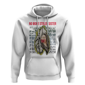 MMIW Hoodie No More Stolen Sisters Stop Missing Murdered Indigenous Women Girl TS09 White Printyourwear