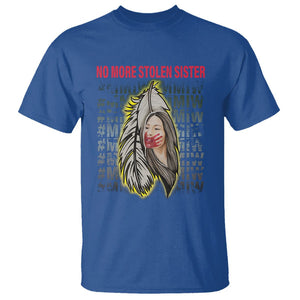 MMIW T Shirt No More Stolen Sisters Stop Missing Murdered Indigenous Women Girl TS09 Royal Blue Printyourwear