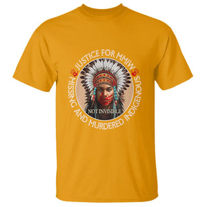 MMIW T Shirt Justice For Missing Murdered Indigenous Women Girl TS09 Gold Printyourwear