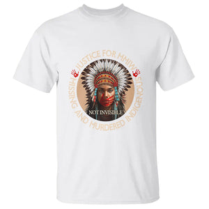 MMIW T Shirt Justice For Missing Murdered Indigenous Women Girl TS09 White Printyourwear