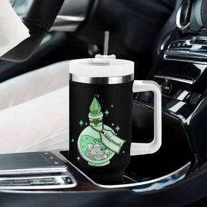 Mental Health Cat Lover Tumbler With Handle Antidepressants Cat Cute Pill TS09 Print Your Wear