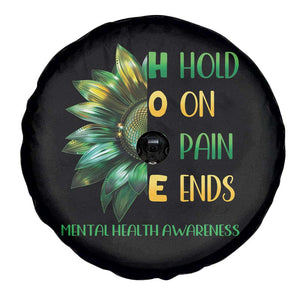 Mental Health Spare Tire Cover HOPE Hold On Pain Ends Suicide Prevention TS09 Print Your Wear