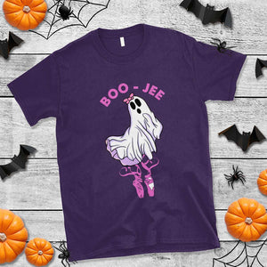 Halloween T Shirt Boo-Jee Ballerina Spooky Season Cute Ghost TS09 Purple Print Your Wear