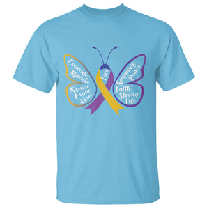 Fight Bladder Health And Cancer Awareness Butterfly T Shirt TS09 Sky Printyourwear