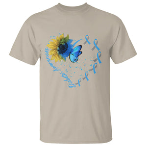 Diabetes Sunflower Shirt Type 1 T Shirt TS09 Sand Printyourwear