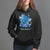 In November We Wear Cute Blue Elephant Diabetes Awareness Hoodie TS09 Black Printyourwear