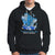 In November We Wear Cute Blue Elephant Diabetes Awareness Hoodie TS09 Black Printyourwear