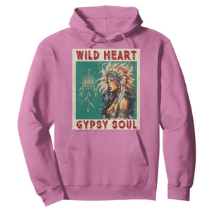 Native American Hoodie Wild Heart Gypsy Soul Women TS09 Azalea Print Your Wear