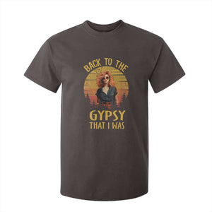 Back To The Gypsy That I Was T Shirt For Kid TS09 Dark Chocolate Print Your Wear