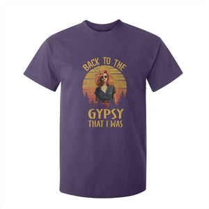 Back To The Gypsy That I Was T Shirt For Kid TS09 Purple Print Your Wear