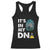 Saint Lucia Racerback Tank Top It's In My DNA Beautiful Beach TS09 Black Print Your Wear