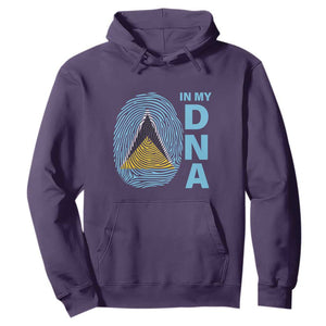 Saint Lucia It's In My DNA Hoodie TS09 Purple Print Your Wear