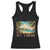 Saint Lucia Racerback Tank Top St. Lucia Beach Trip TS09 Black Print Your Wear