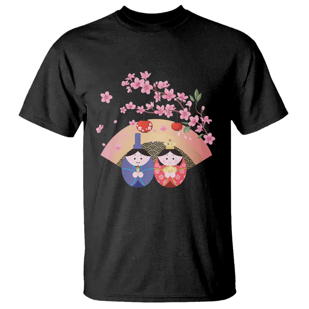 Hina Matsuri T Shirt Japanese Doll Festival Japan Girl's Day TS09 Black Printyourwear