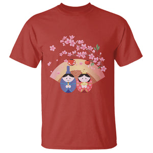 Hina Matsuri T Shirt Japanese Doll Festival Japan Girl's Day TS09 Red Printyourwear