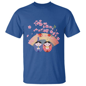 Hina Matsuri T Shirt Japanese Doll Festival Japan Girl's Day TS09 Royal Blue Printyourwear