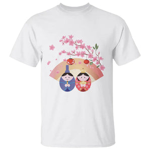 Hina Matsuri T Shirt Japanese Doll Festival Japan Girl's Day TS09 White Printyourwear